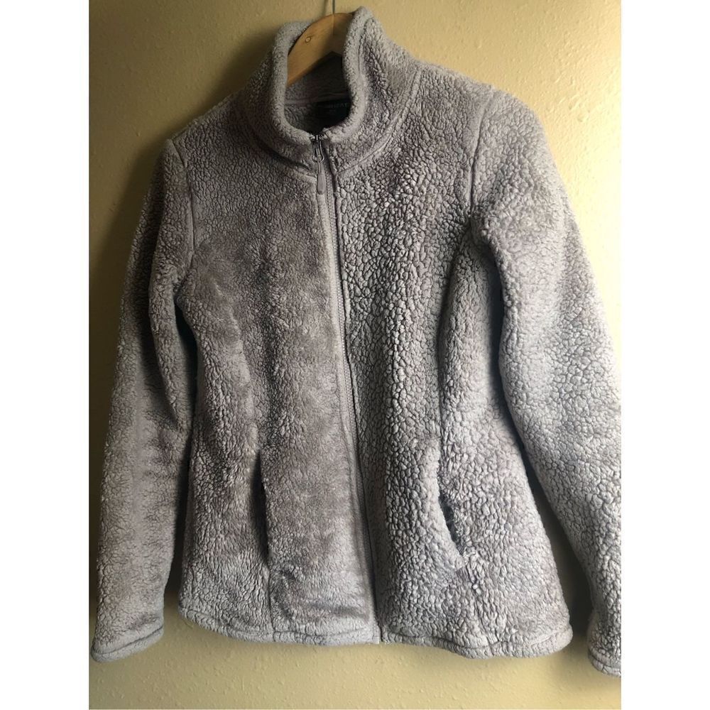 32 Degrees Heat Fleece Jacket Women's Small Full Zip 100% Polyester S
